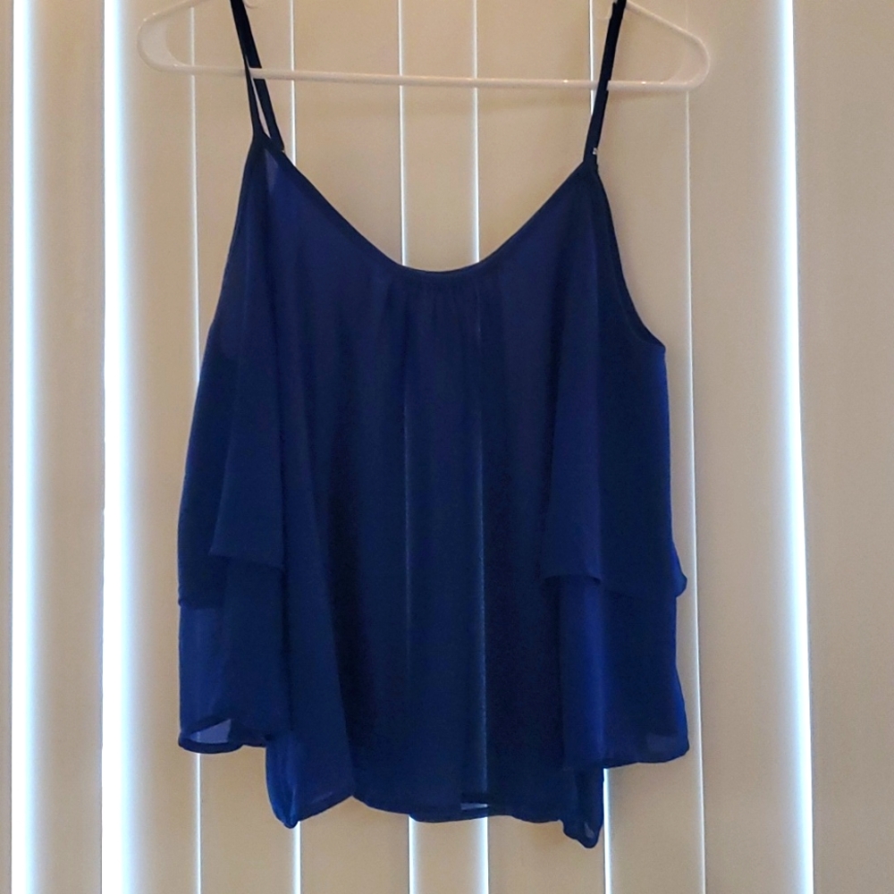 Sheer business casual top